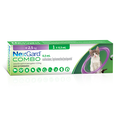 NexGard® COMBO | Complete Parasitic Protection Solution for Cats